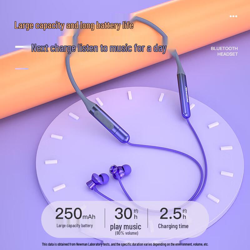 Newsmy C50 Magnetic Neckband Bluetooth Sport Earphones