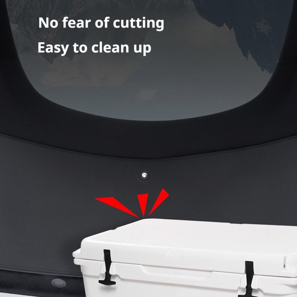 Dla Tesla Model Y Juniper 2025 Samochodowa Mata Ochronna Klapy Bagażnika Bagażnik TPE Odporny na Zabrudzenia Wodoodporny Ochraniacz