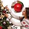 30pcs/set Christmas Balls Tree Pendant Ornament 6cm Shatterproof Plastic Ball Set Xmas Tree Decorations for New Year 2025 Party
