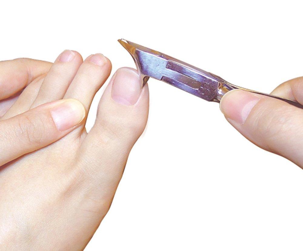 Pity and Sahi International 88018 made in japan Hatetsu Series Oblique Blade Nail Clipper for Ingrown Nails