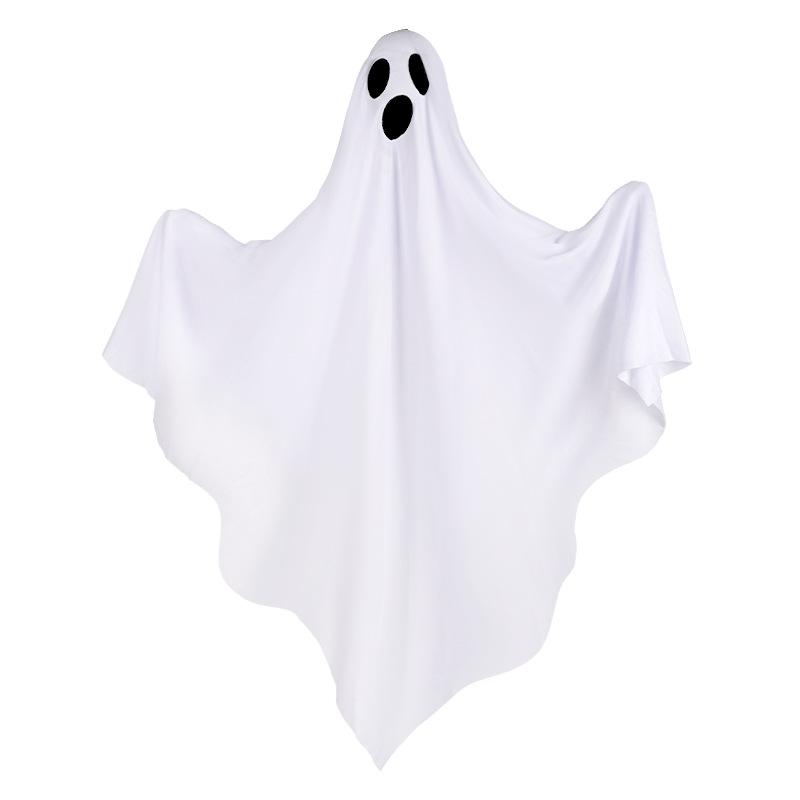 

Halloween Hanging Ghosts Light Up Warm LED Light Indoor Outdoor Front Porch Yard Scary Cute Halloween Ghost Decor Gifts
