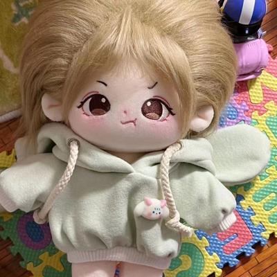 Sweatshirt Hoodies for 20cm Cotton Dolls Cute Clothes Outfits Mini Clothes Handmade Hoodies Mini Hoodie Cute 20cm Clothes