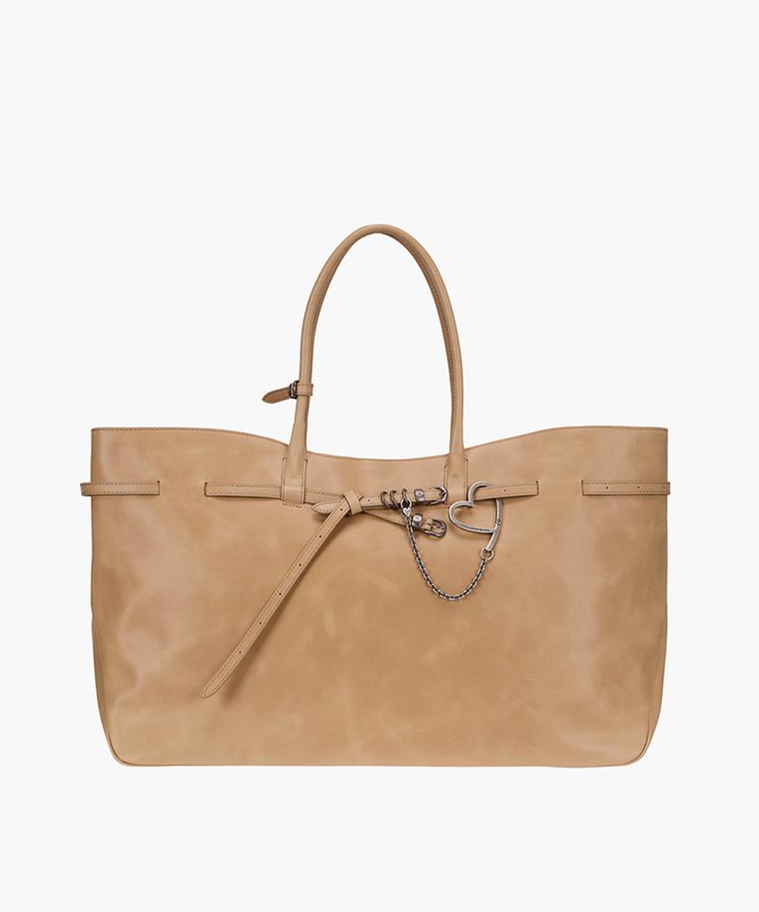 Margesherwood Grandma Used Bag Xl_French Beige Pull-Up