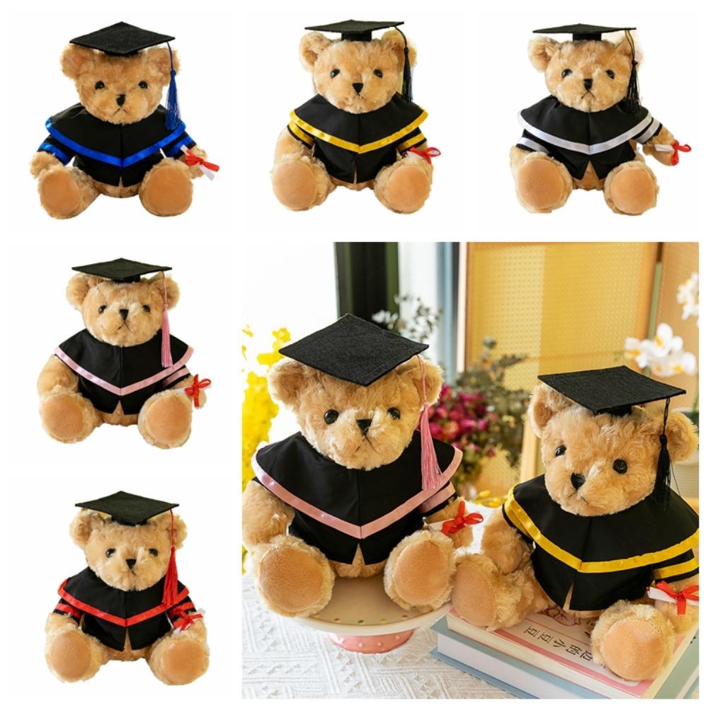 

Bachelor Hat Doctor Cap Graduation Bear Doll Cute Bear Animal Doll Graduation Season Style 2