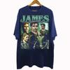 90er Vintage Raubkopie Stil James Sunderland T-Shirt Silent Hill Spiel Thema Herren T-Shirt Sommer Neu Unisex Freizeit T-Shirt