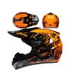 Four-Season Full-Face Off-Road Motorcycle Helmet with Goggles for Mountain Racing and Downhill