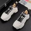 Fashion New Autumn Thick Soled White Daddy Shoes Ins Fashion High-grade Sports Casual Shoes   Zapatillas Hombre A45