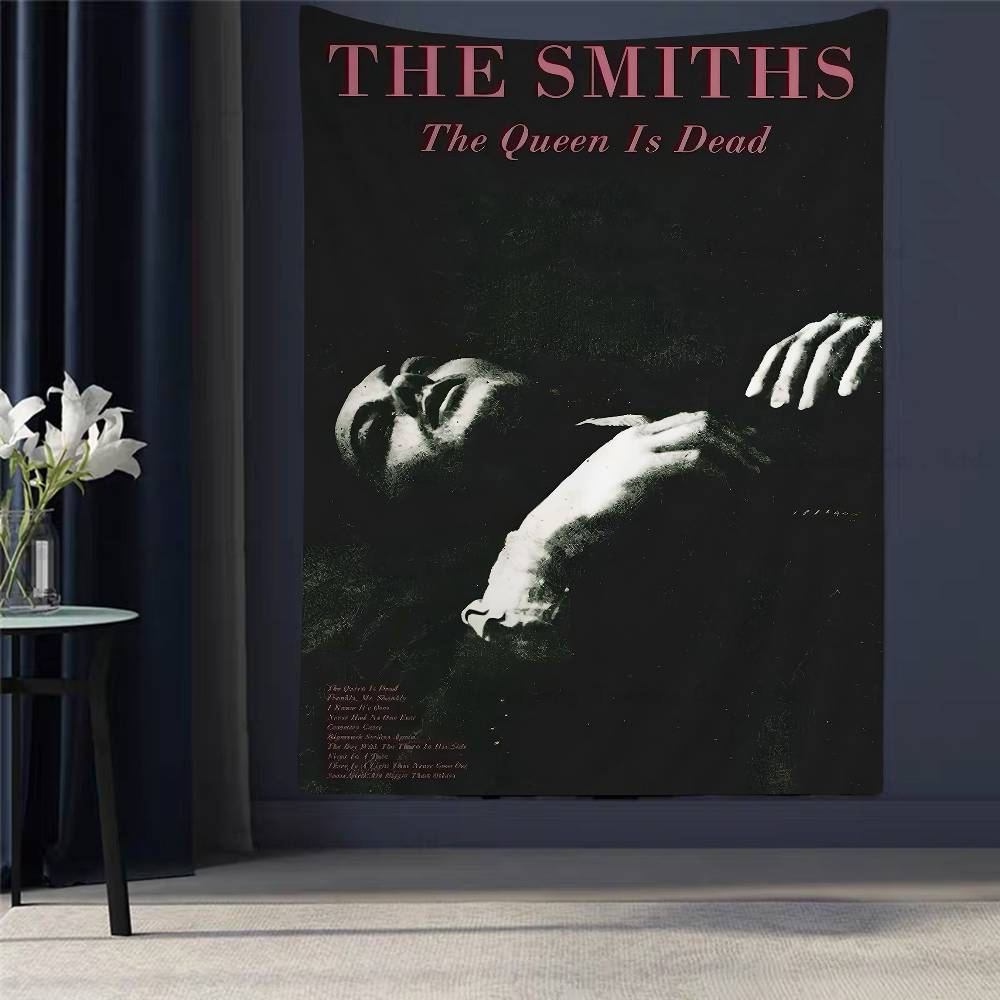 British Rock Band The Smiths DIY Wall Tapestry Hanging Tarot Hippie Wall Rugs Dorm Home Decor