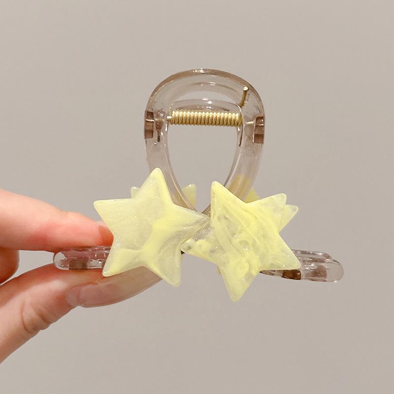 Elegant French Retro Small Shark Hair Clip for Thin Hair