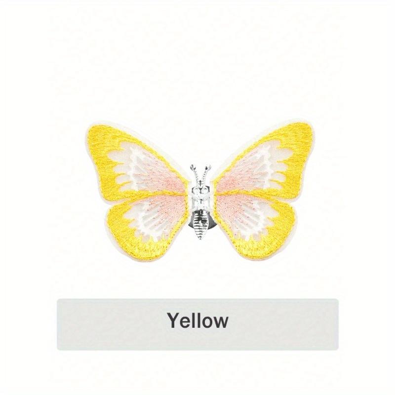 1pc Embroidered Butterfly Car Air Conditioning Vent Decoration That Moves