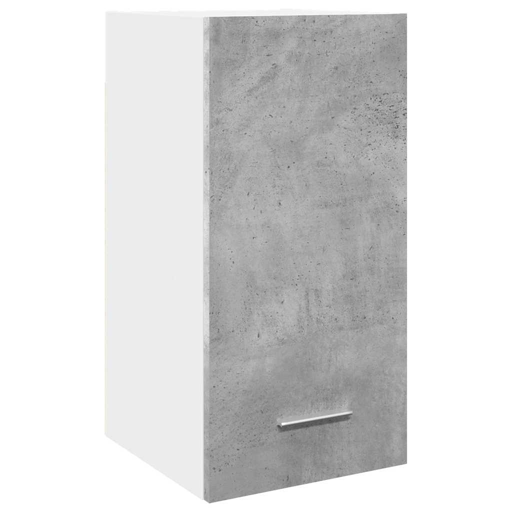 Living room hanging cabinet, wall mounted storage cabinet, multifunctional entryway storage cabinet, Lyon concrete gray 30x31x60 cm wood composite
