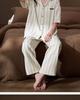 Women's Woven Long Sleeve Pajama Set: Loose Fit for In- or Outdoor Wear