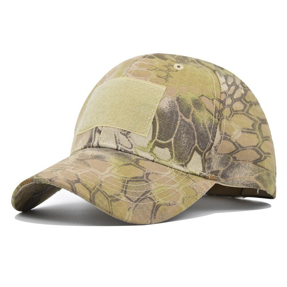 Fashion Camouflage Baseball Cap Men's and Women's Hat Outdoor Sports Sunshade Net Hat Curved Brim Hat Sunscreen Hat