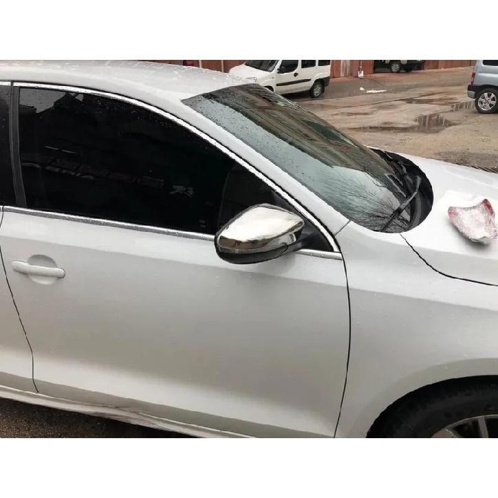 For Volkswagen VW Jetta Passat B7 2011 2012 2013 2014 2015 2016 2017 Car Rearview Side Mirror Cover Wing Cap Door Exterior Trim