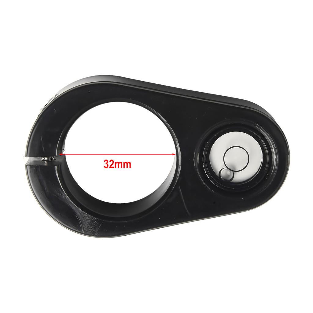 For Surveying For Leveling Measurement Blister Vial Level 32mm Pole Level Black Vial With Holder Carbon Fiber Centering Rod