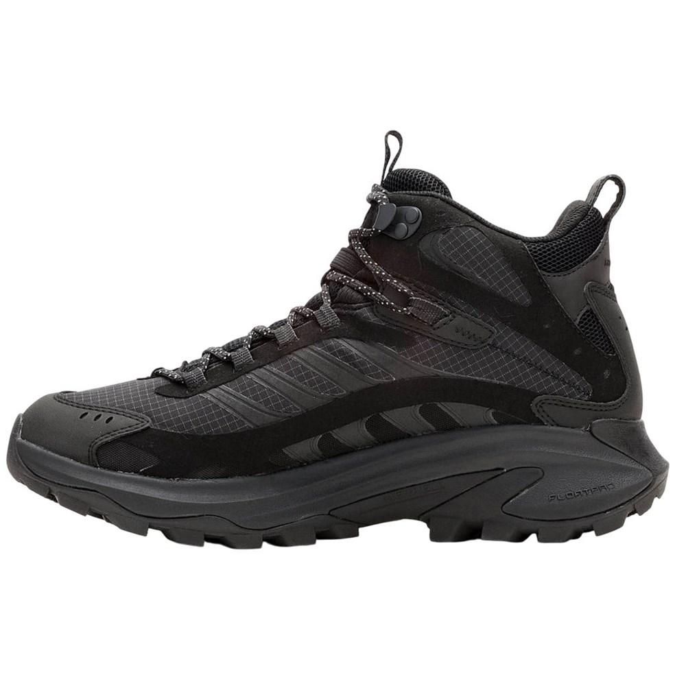 Merrell Moab Speed 2 Mid GTX hiking boots waterproof Black