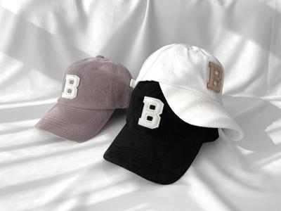 Women's Unisex Golden B Ball Cap Basic Cap