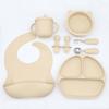 Ru Han Silicone Bear Kids Feeding Set