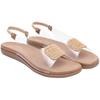 Shoetopia Women'S Platform Heel Sandal/Beige /Eu38 / Uk5