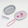 OSK Aluminum Lunch Hello Kitty Fruit KTF Lunch Belt with Made in Children's Box, Medium, 350ml, Design, Dividers, Japan, AL-5