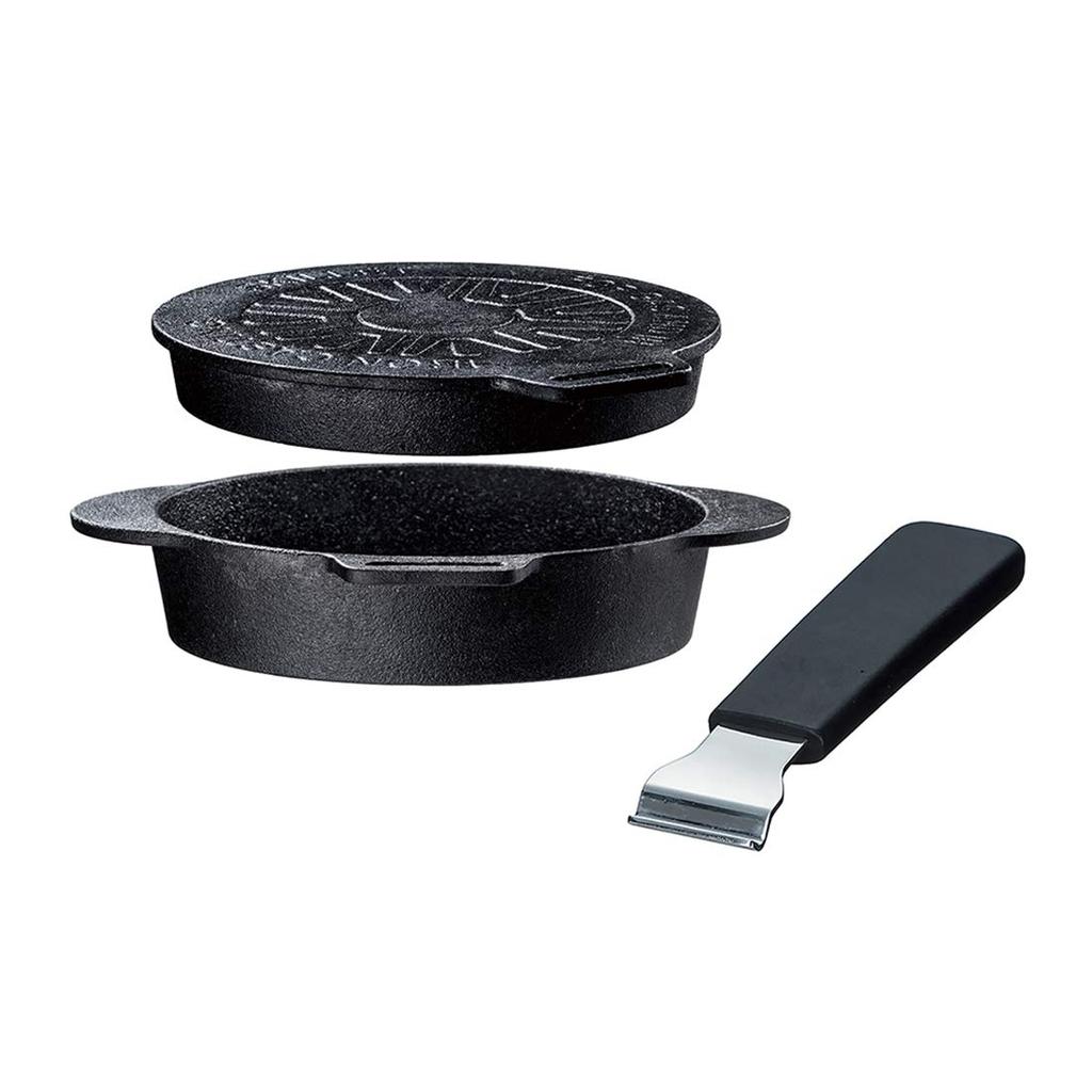 Skater Skillet with Detachable Handle and Lid INFW16-A 2-Way