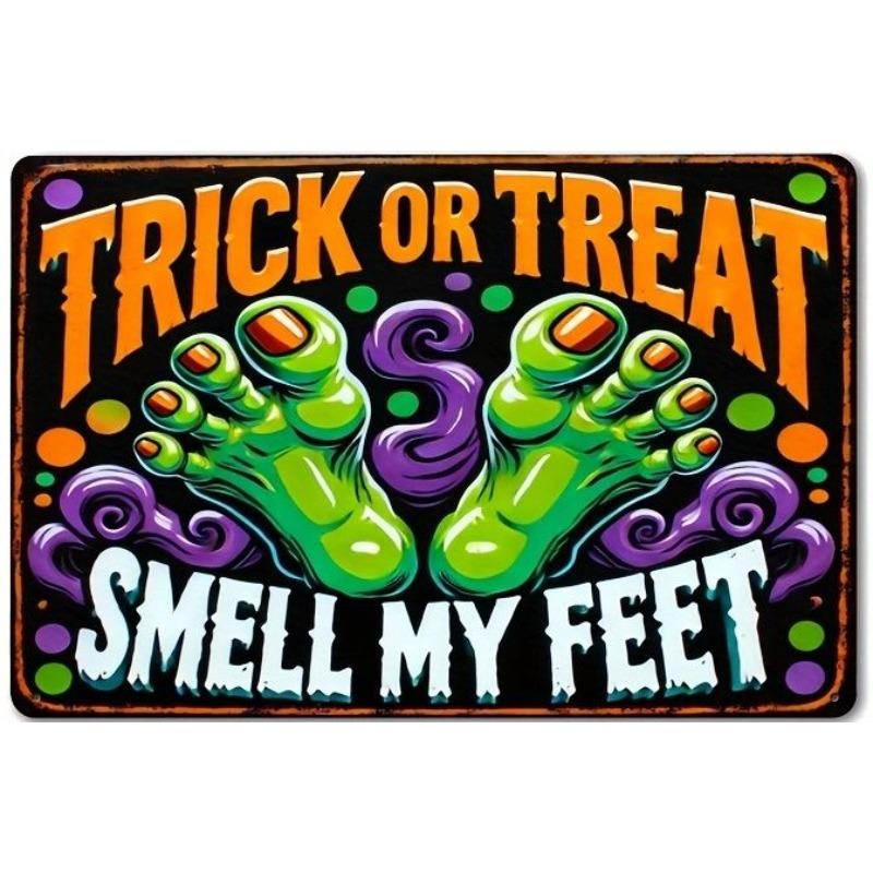Halloween Metal Tin Sign Wall Decor 20x30cm