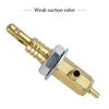 Dental Strong/weak Suction Valve Dental Brass Valve for Spare Part Connect 6*4 Specification Tube High Speed Accessories
