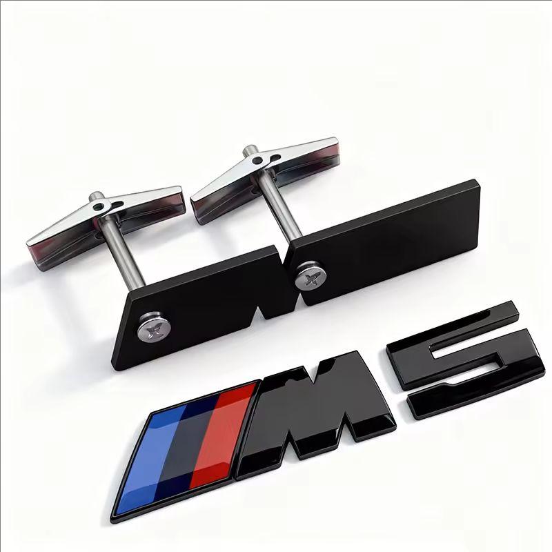 CTCE1 3D ABS/Metal Car Styling Front Grille Badge Emblem Accessory For BMW M E46 E90 E60 F30 F10 E39 E36 F20 G30 G20 E87 E92 E91 E30