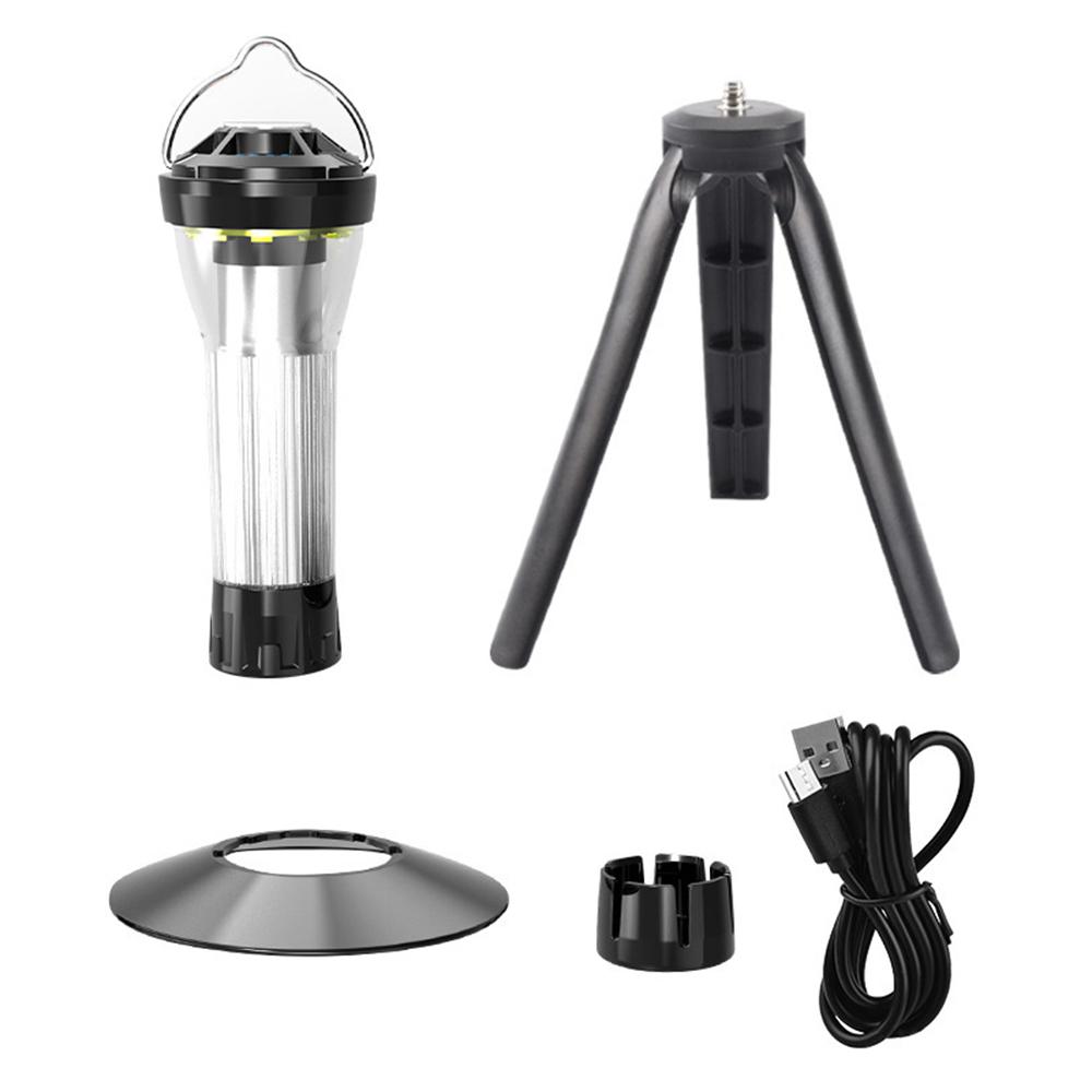 Torcia elettrica ricaricabile USB Lampada da campeggio impermeabile Luce da lavoro magnetica con treppiede per