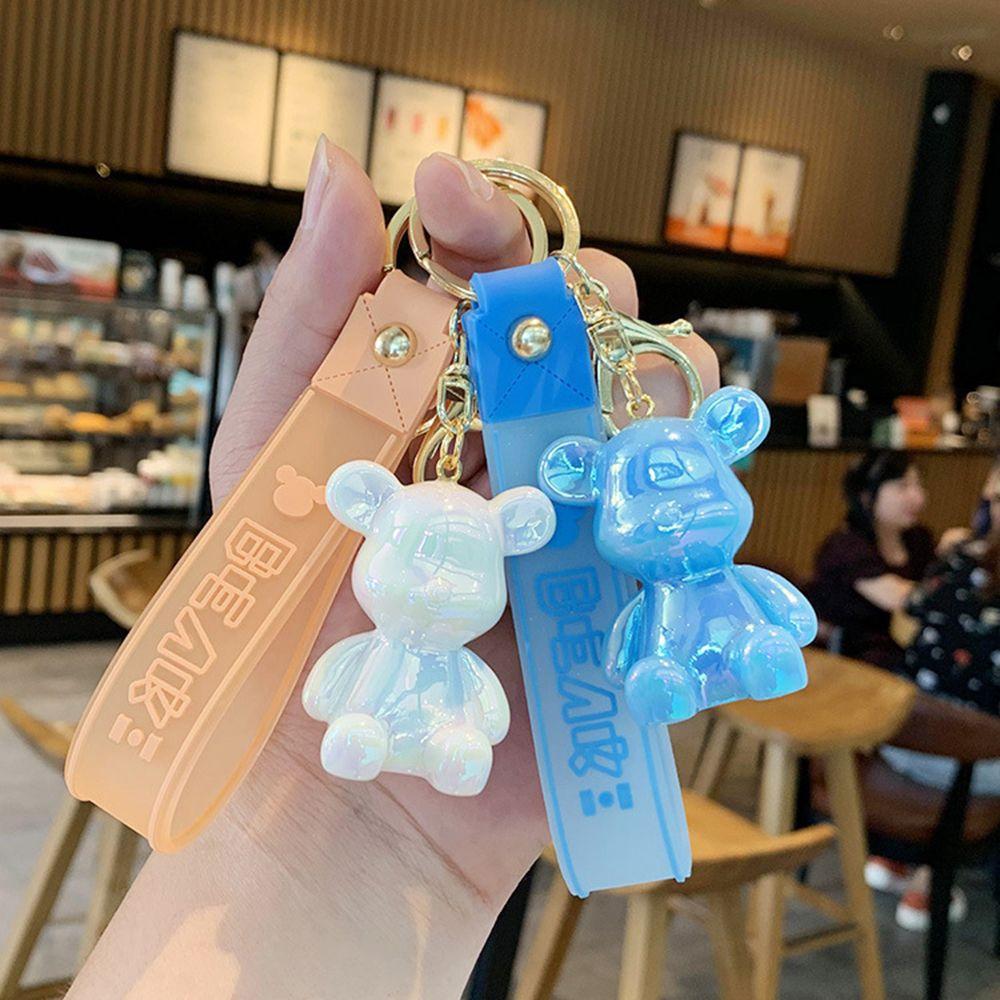 

Ремешок для руки Сидящая поза Медведь Модные украшения Брелок для ключей Медведь Автомобильный брелок для ключей Медведь Сумка Подвеска