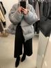Purchased autumn and winter casual literary Nordic soft puff down jacket women's short coat