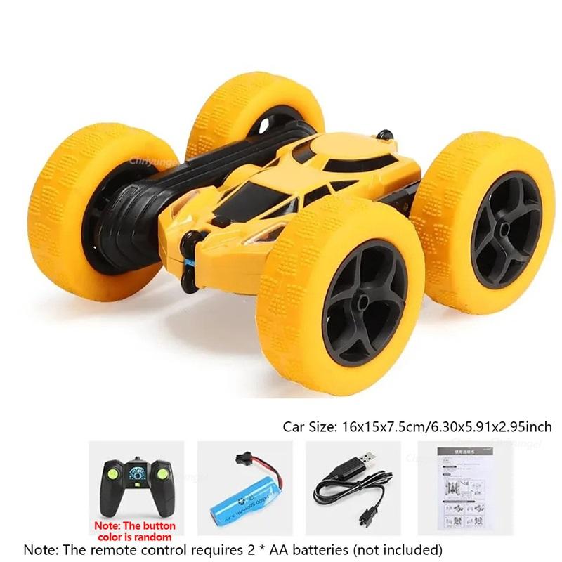 2.4Ghz Rc Stunt Car 360° Double Sided Flip Remote Control Drift Car Stunt Auto Vehicle All Terrain Toy Gift for Boys Girls