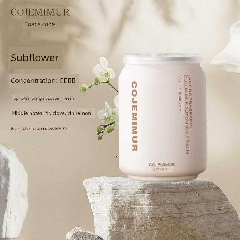 

Car Fragrance Perfume 2025 Trendy New Model for Car Interior, High-End Odor Removal Solid Balm for Women and Men Gardenia [99% Restored]