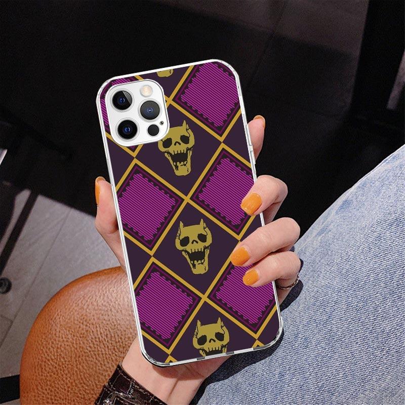 JoJo Adventure Killer Queen Phone Case For iPhone 17 Air 16 Pro Max 16E 15 + 14 Plus 11 12 13 Mini 7 8 SE Gift Print Cover Funda