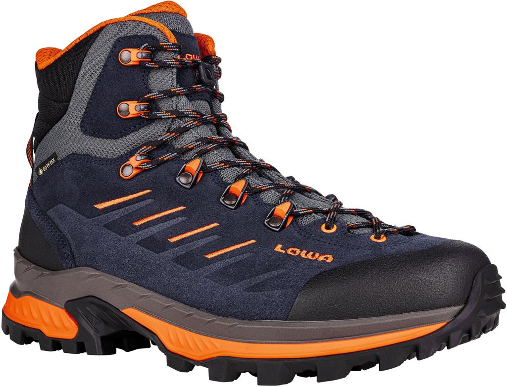 Lowa Randir GTX Mid Trekking Shoes (211770-6957) Navy/flame