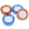 2Pcs/Lot Plastic Round Case Finger Wet Sponge Damper For Casher Count Money