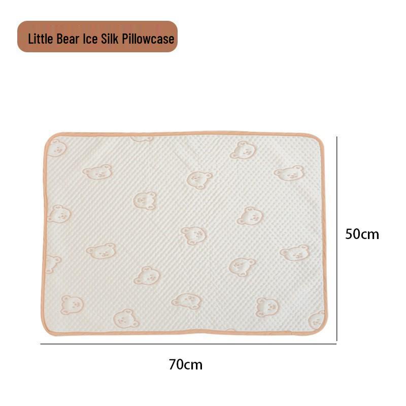 

Мультяшний дитячий охолоджуючий рушник-подушка з крижаного шовку One Size