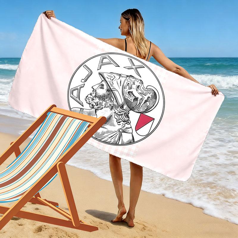 Ajax Print Strandtuch, Großes Weiches Schnelltrocknendes Handtuch für Strand Camping Schwimmen