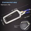 18-Inch Industrial Grade High Leverage Multifunctional C-Type Pressure Pliers for Woodworking