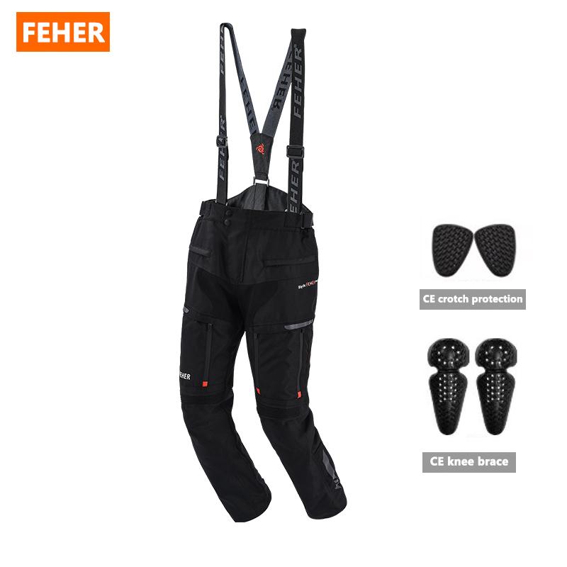 FEHER Autumn Winter Motorcycle Touring Suit Man Waterproof Removable Liner Motorbike Adventure Suits Breathable Warm Riding Sets