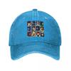 Mortal Kombat Select 16 Bit Retro Gamer Baseball Cap Unisex Distressed Denim Washed Snapback Hat Outdoor Activities Caps Hat