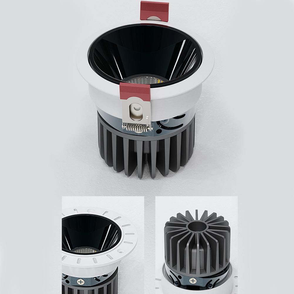 7W/12W LED Recessed Spotlights Dimmable LED Ceiling Downlight Mini Downlight Spotlights for Living Room Bedroom