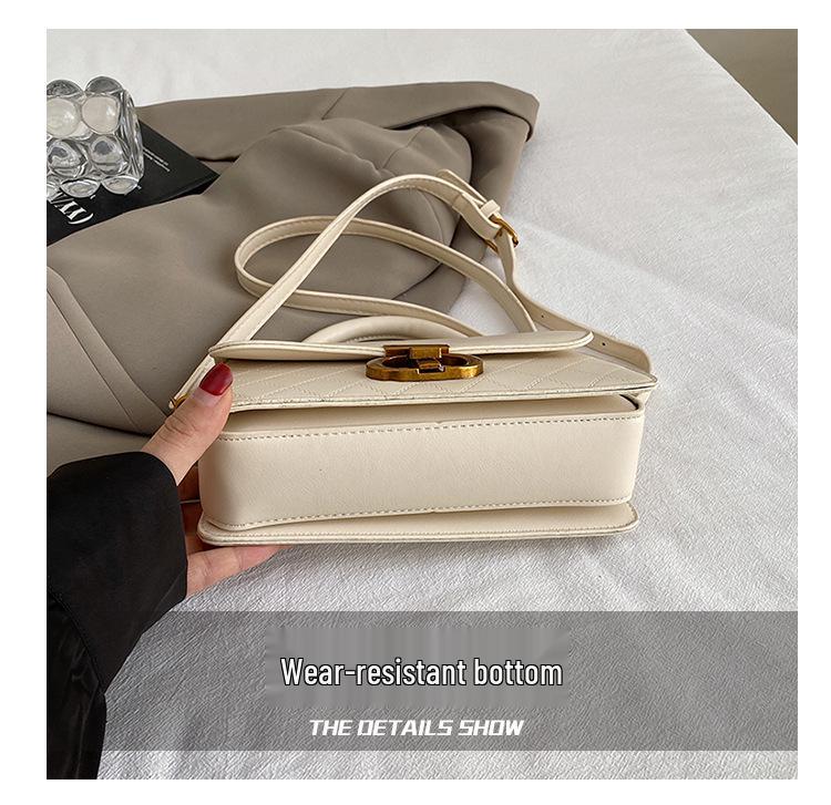 2025 Trendy Retro Minimalist Crossbody Bag: Large Capacity, Stylish Commute & Leisure Shoulder Bag