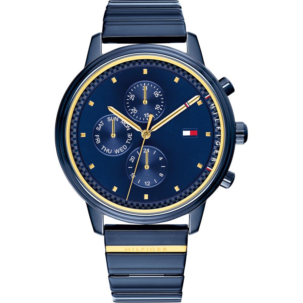 Tommy Hilfiger Blake Blue Dial Blue Metal Strap Ladies  Quartz Watch 1781893 синий