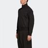 Y-3 FW21 Embroidered Logo Solid Color Zip Jacket Men Jackets Black FN3405