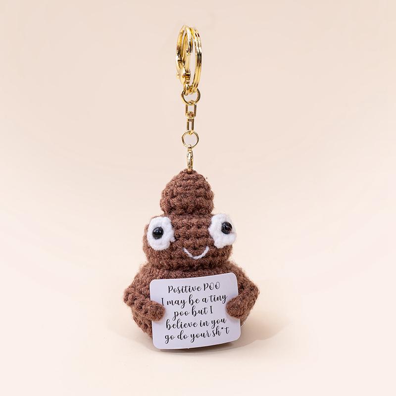 Ciondolo Appeso Animale Lavorato a Maglia da 13 cm Portachiavi Carino Tartaruga Pinguino Elefante Sgabello Divertente Fascino per Zaino Regali per Ragazze