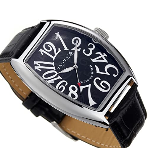 Frank Miura Watch Reissue Modified Japans Four Major Brands Model 6 Quartz Mens (Hyper Black)