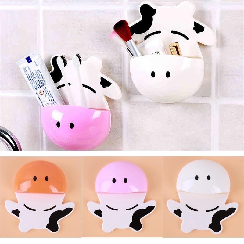 Buy Grocery Rack Bathroom Toothbrush Cartoon Wall Mount Toothbrush ...