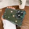 Electroplating Transparent Soft Case Is Suitable for iPhone16 Mobile Phone Case All-inclusive Lens Film Tpu Four Corners Anti-drop Apple 15Pro
