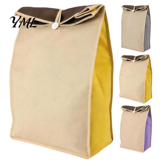 Kitchen Pantry Storage Bags Self Sealing Potato Bag, Breathable Non-woven Roll Top Closures Durable Produce Keepers Organizer, Reusable Large Capacity